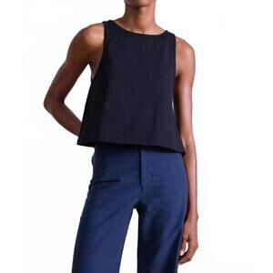 NEW APIECE APART new agnes tank in black